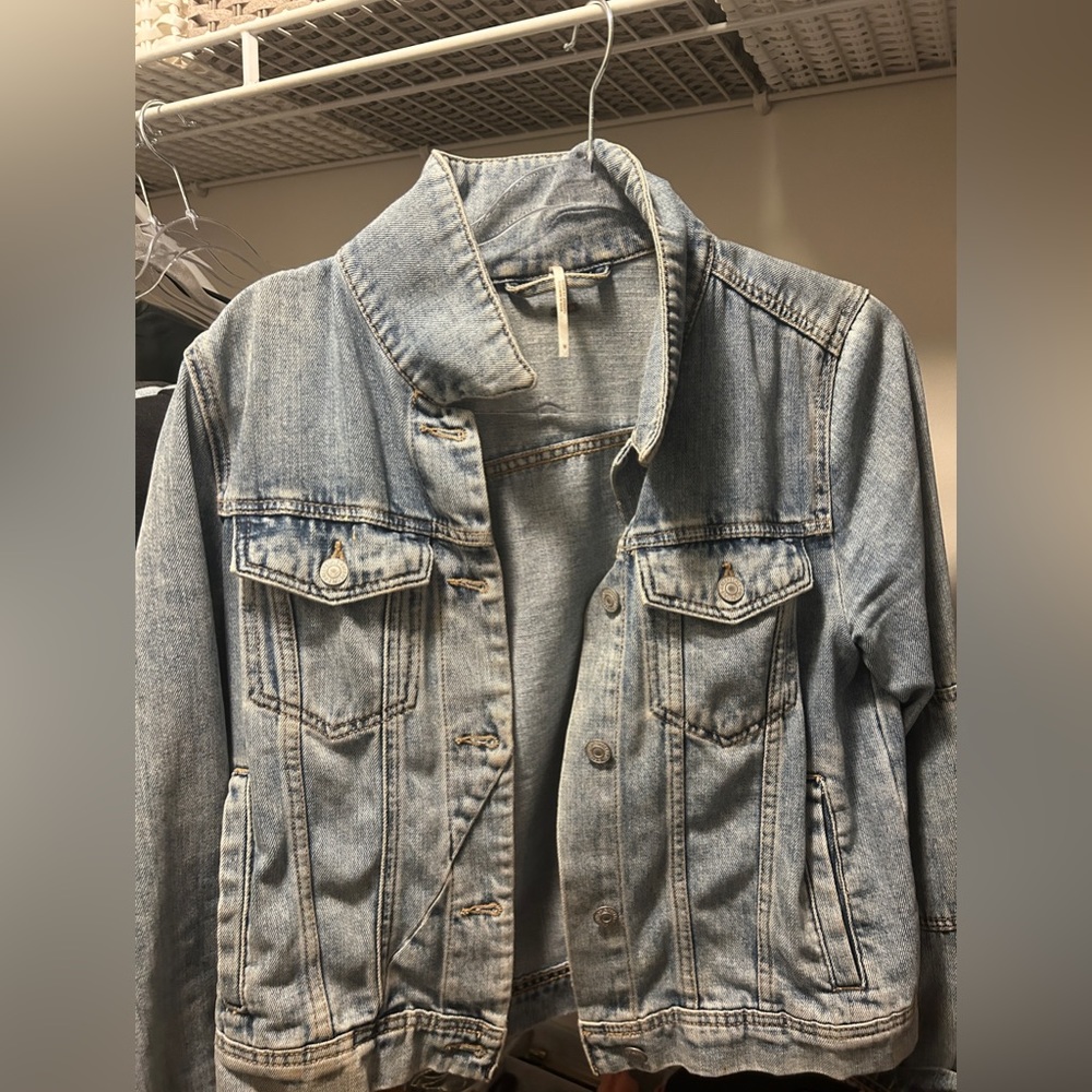 Free people denim jacket